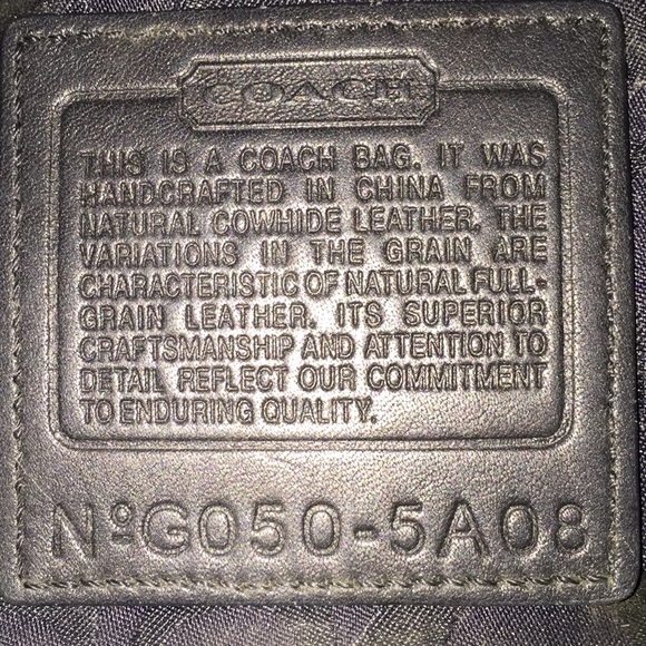 Coach Hampton's Carryall Tote Belted Purse - Picture 8 of 9